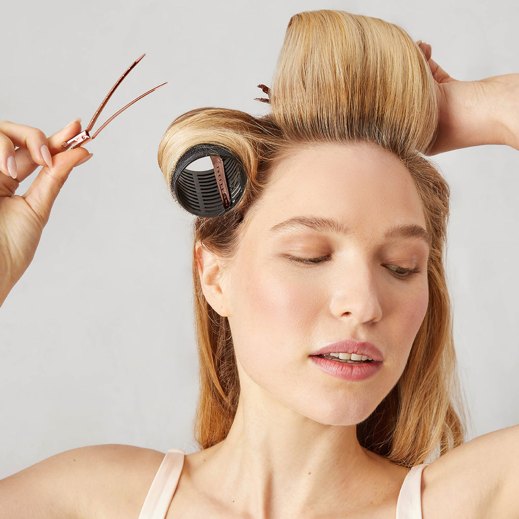 Hair Rollers and Styling Hair Clips Bundle - Signature Selection