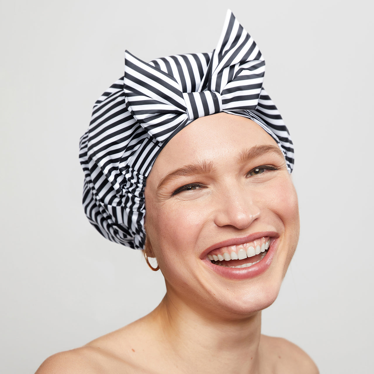 Stripe Shower Cap - Signature Selection