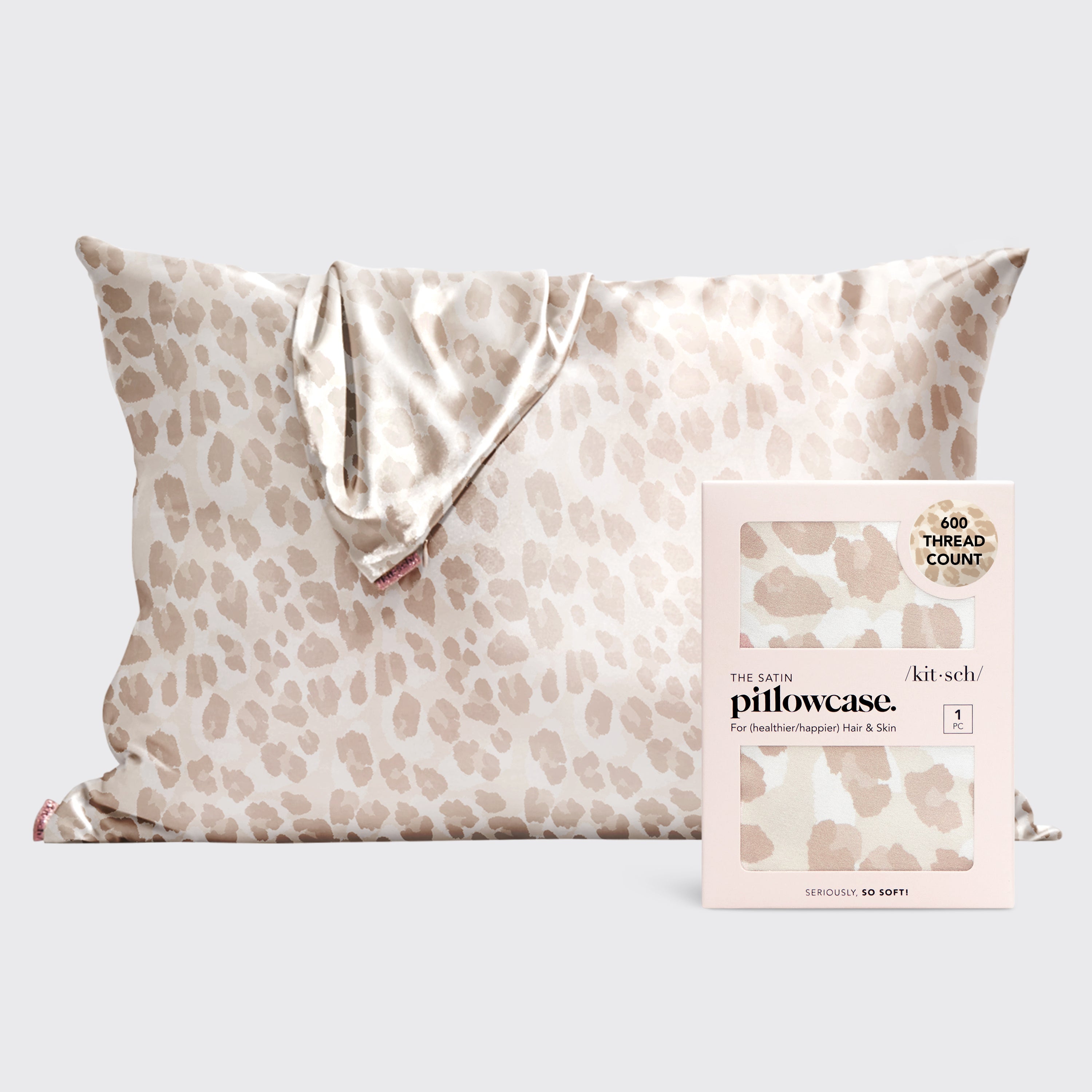 Satin Pillowcase in Leopard - Signature Selection