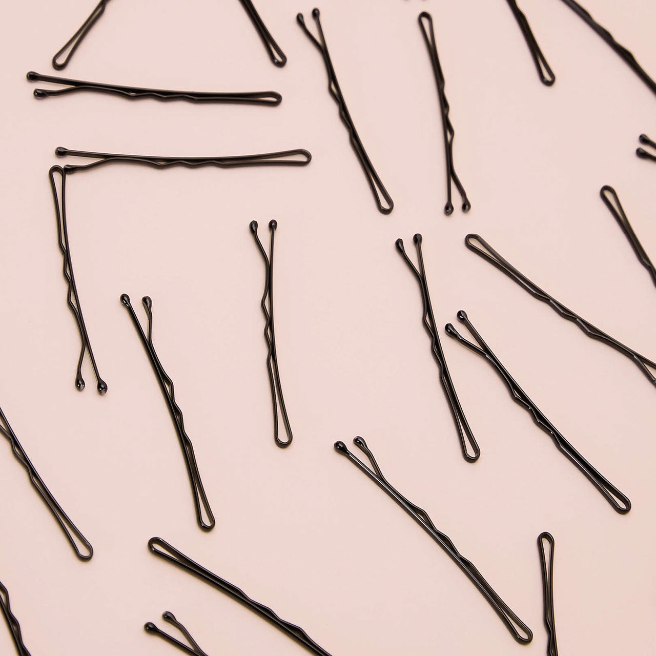 Black Bobby Pins 45pc Set - Curated Collection