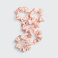 Satin Sleep Scrunchies - Blush - Curated Collection