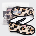 Microfiber Spa Headband - Leopard - Curated Collection