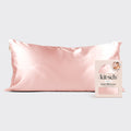 Satin Pillowcase in Blush - King - Curated Collection