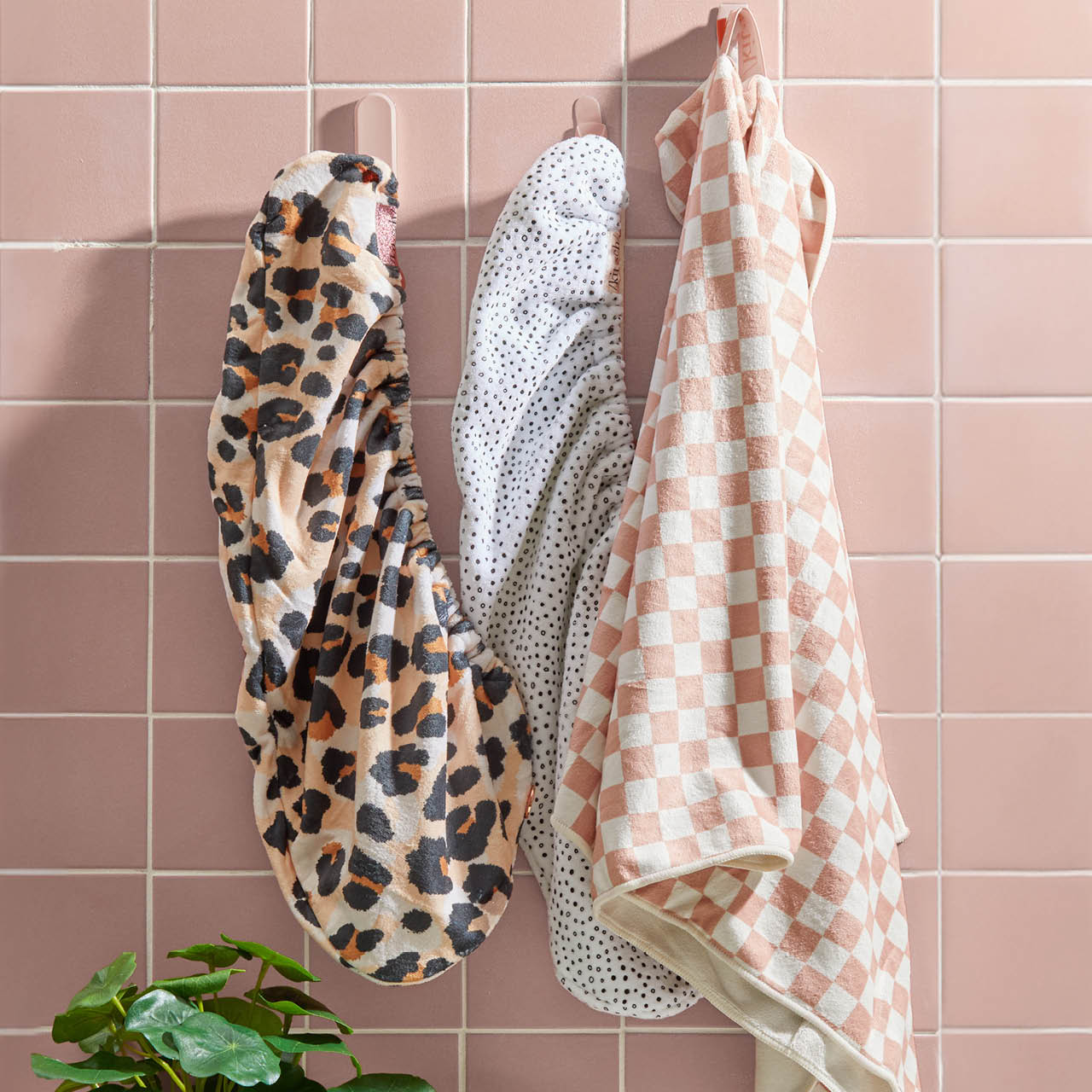 Microfiber Hair Towel - Leopard - Curated Collection