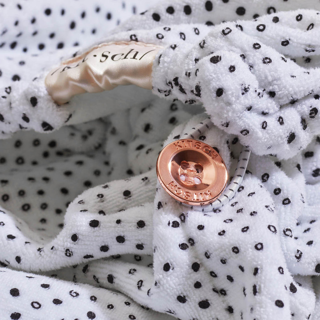 Microfiber Hair Towel - Micro Dot - Curated Collection