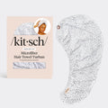 Microfiber Hair Towel - Micro Dot - Curated Collection