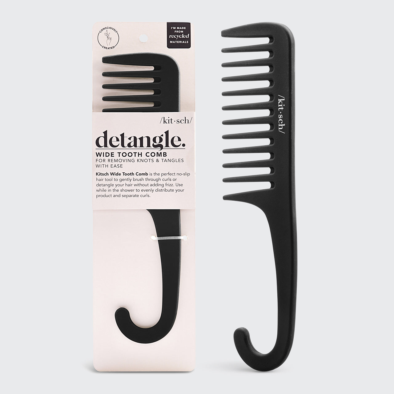 Detangle Wide Tooth Comb - Curated Collection
