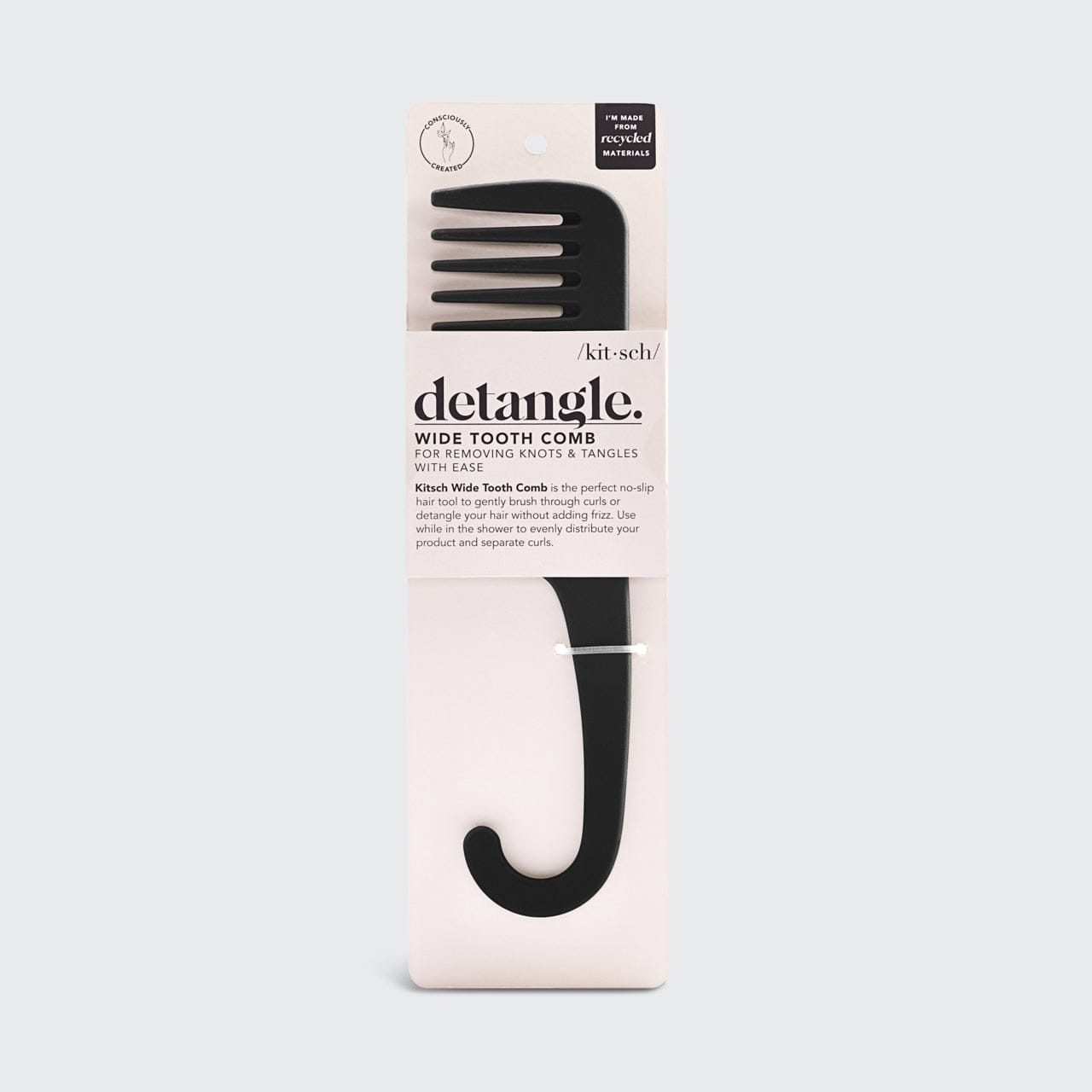 Detangle Wide Tooth Comb - Curated Collection