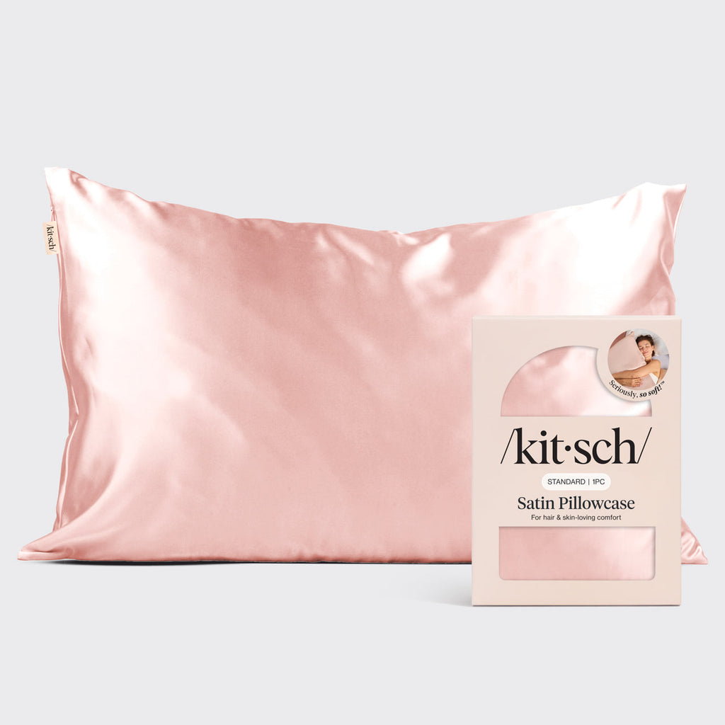 Satin Pillowcase in Blush - Curated Collection