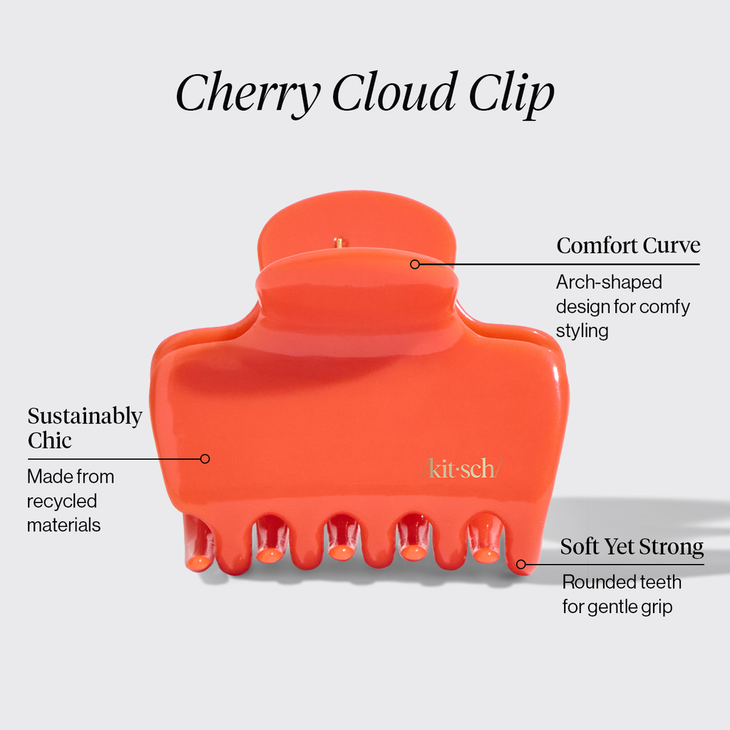Cherry Cloud Claw Clip - Medium - Signature Selection