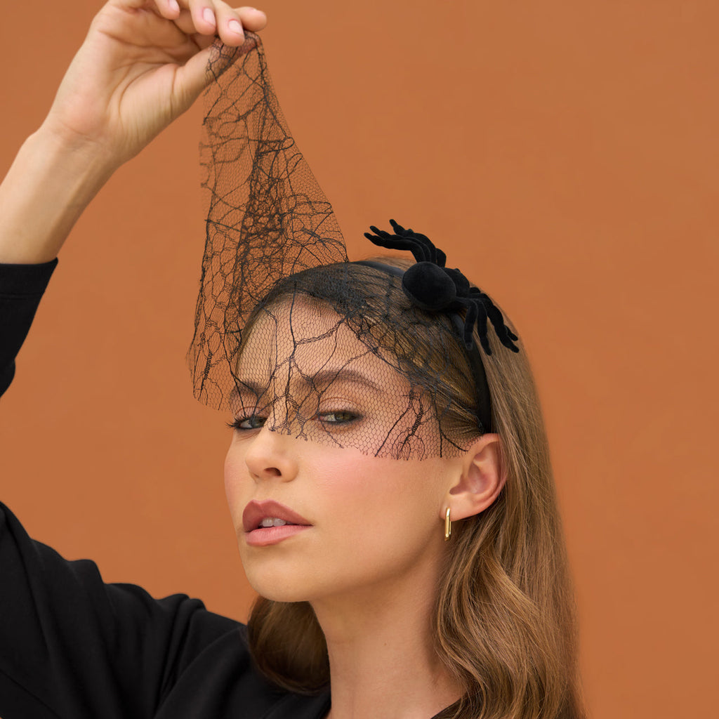 Spiderweb Veil Headband - Everyday Essentials