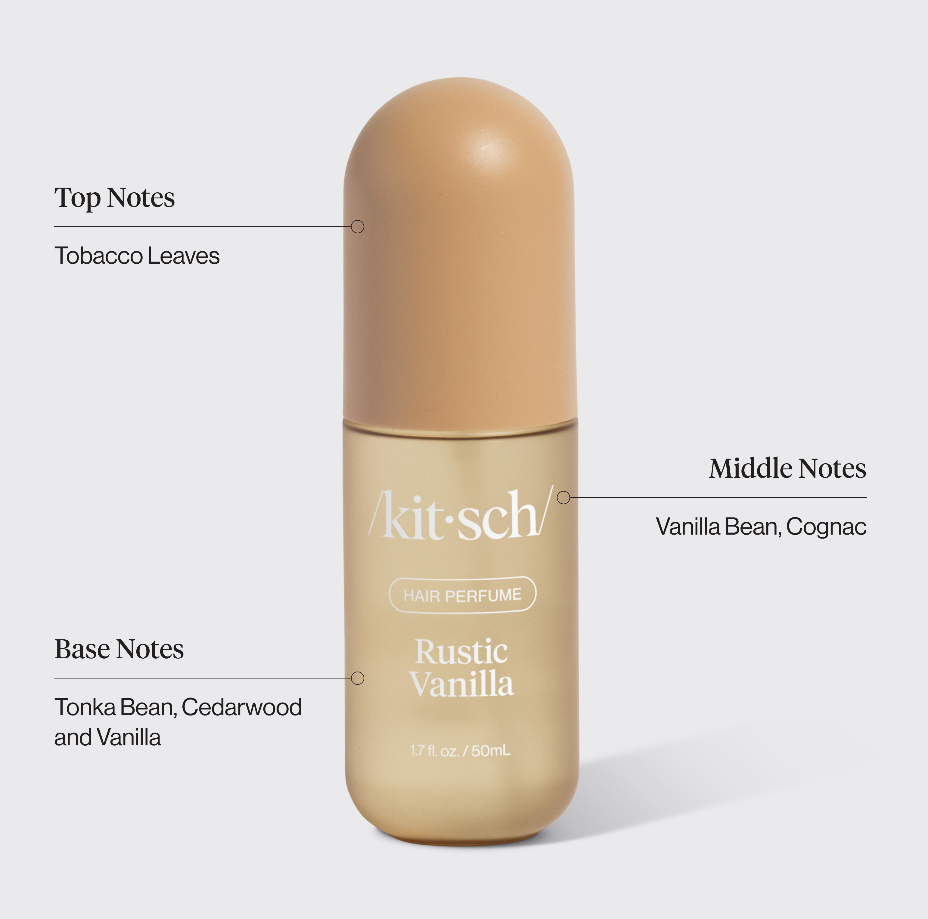 Rustic Vanilla Hair and Body Perfume Mist - Everyday Essentials