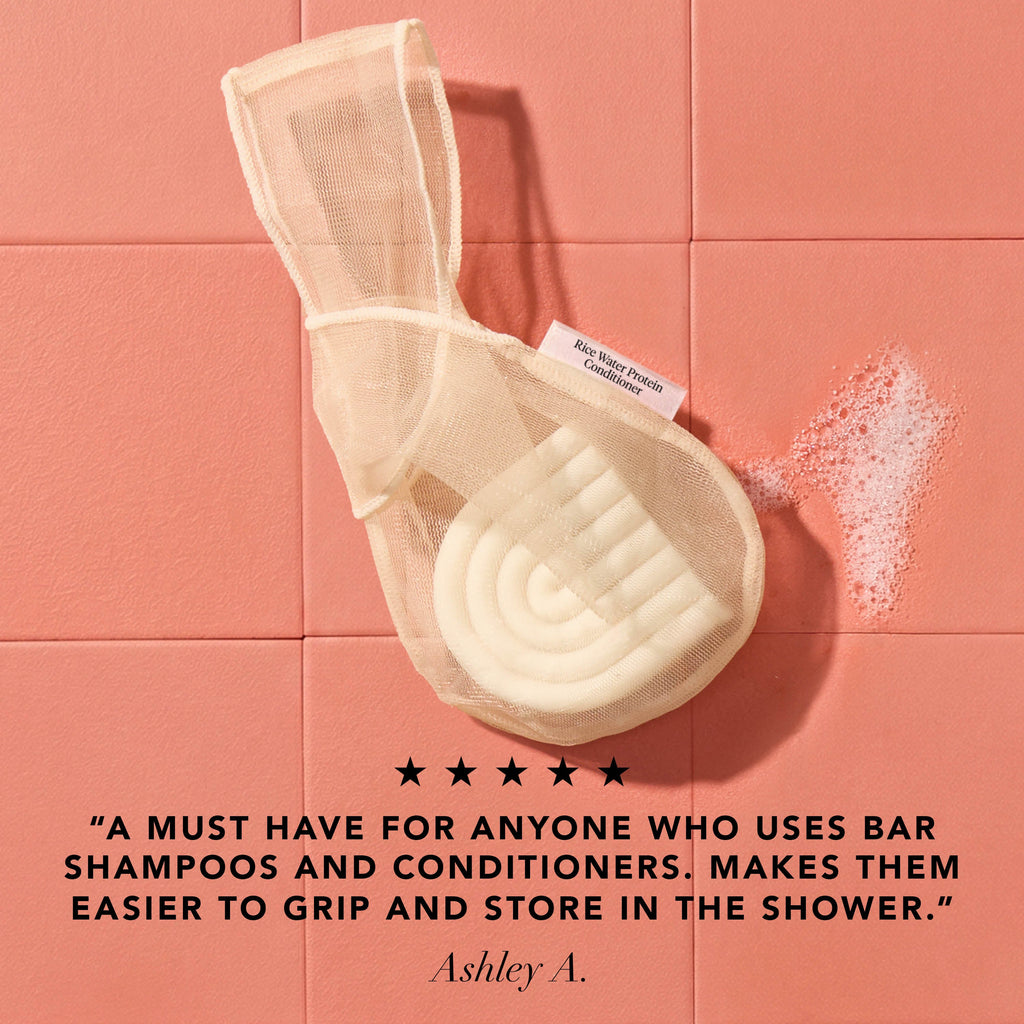 Rice Water Protein Conditioner Bar Saver Bag - Everyday Essentials