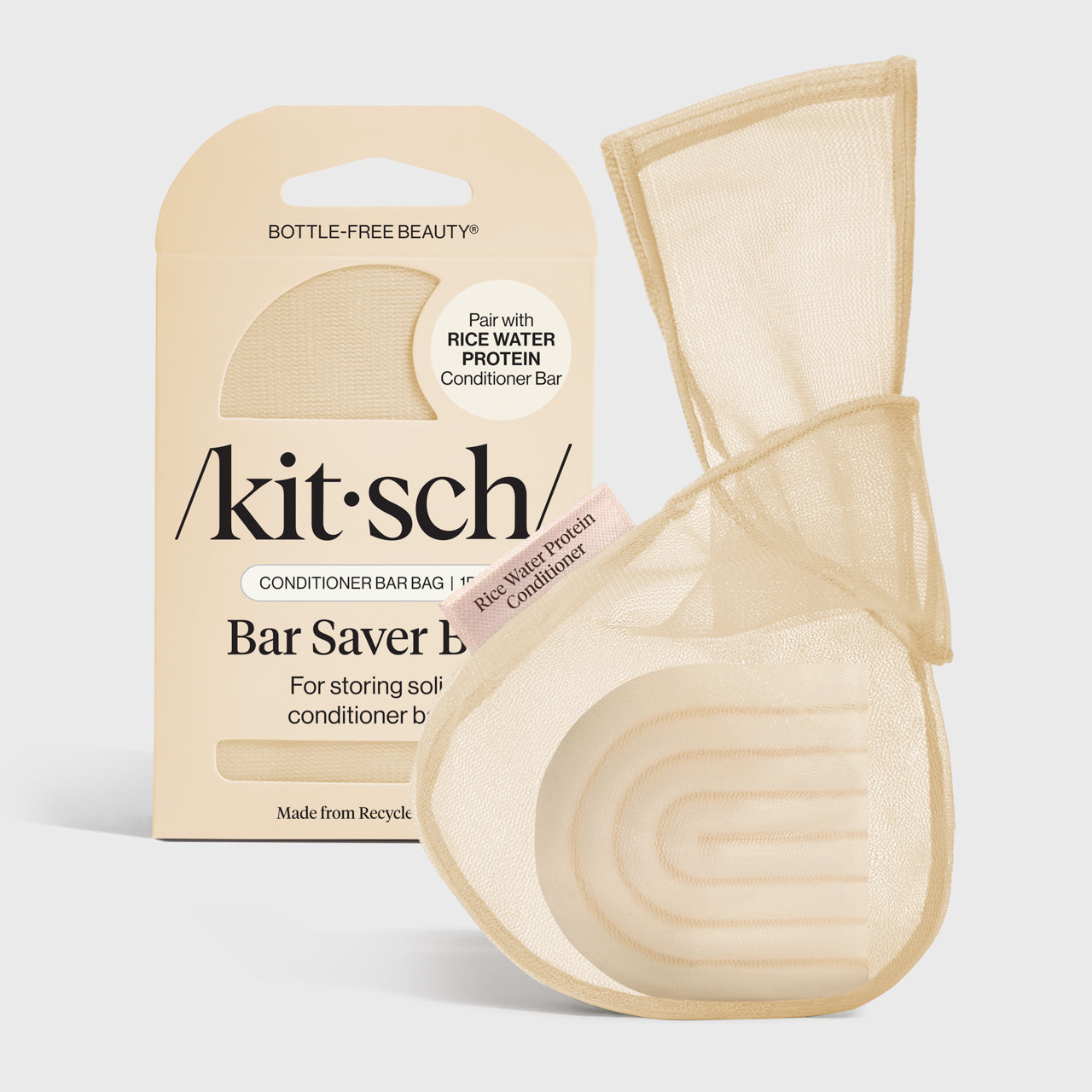 Rice Water Protein Conditioner Bar Saver Bag - Everyday Essentials