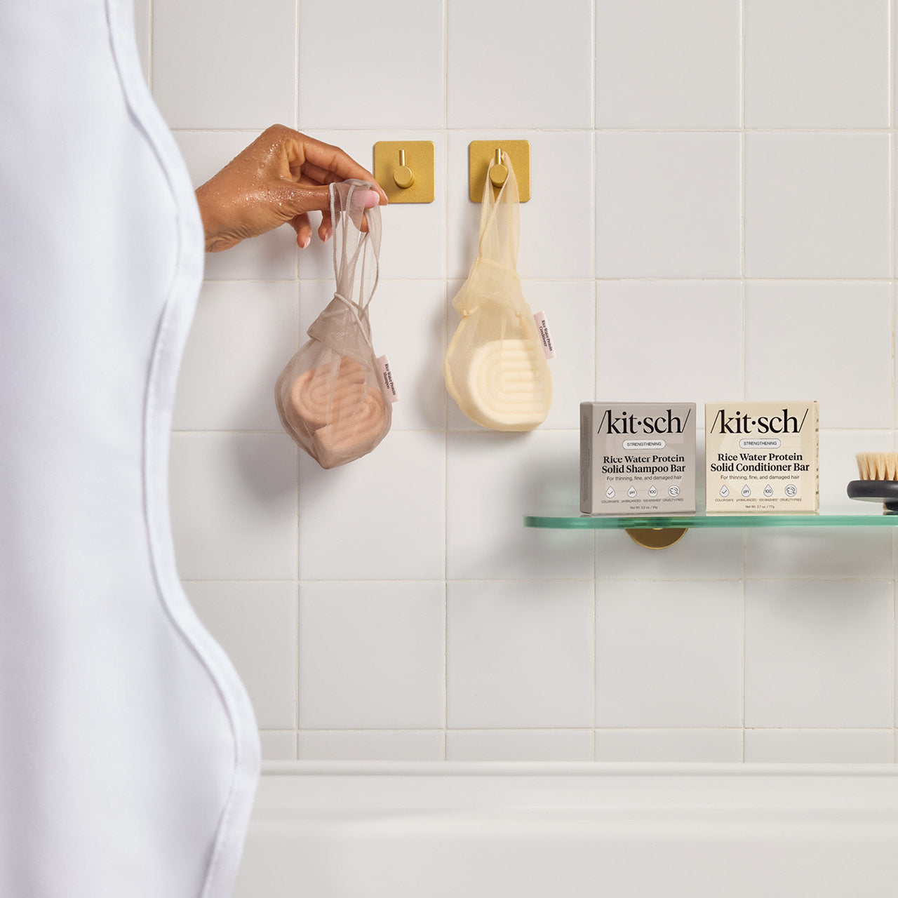Rice Water Protein Conditioner Bar Saver Bag - Everyday Essentials