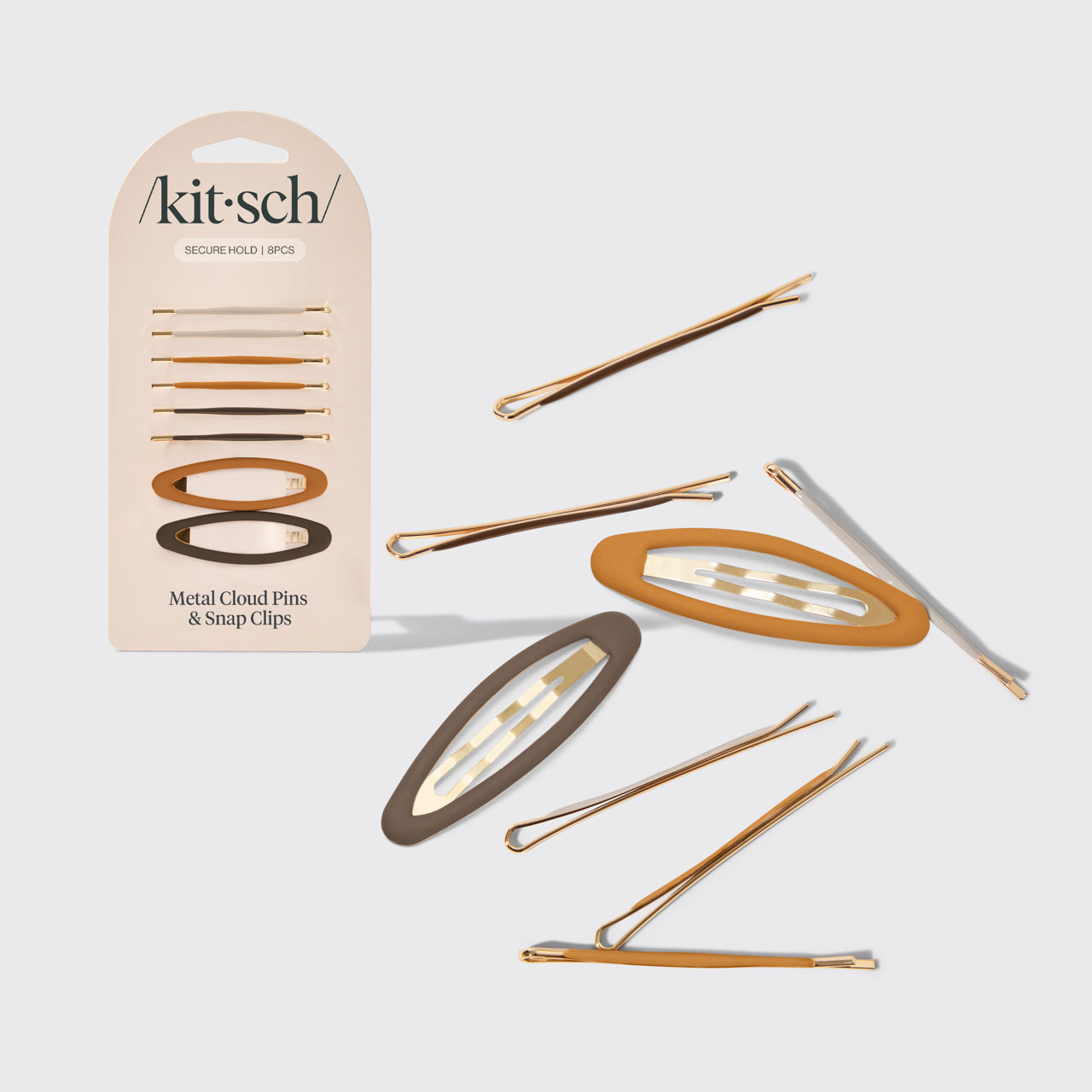 Sedona Metal Cloud Pins and Snap Clips 8pc Set - Curated Collection