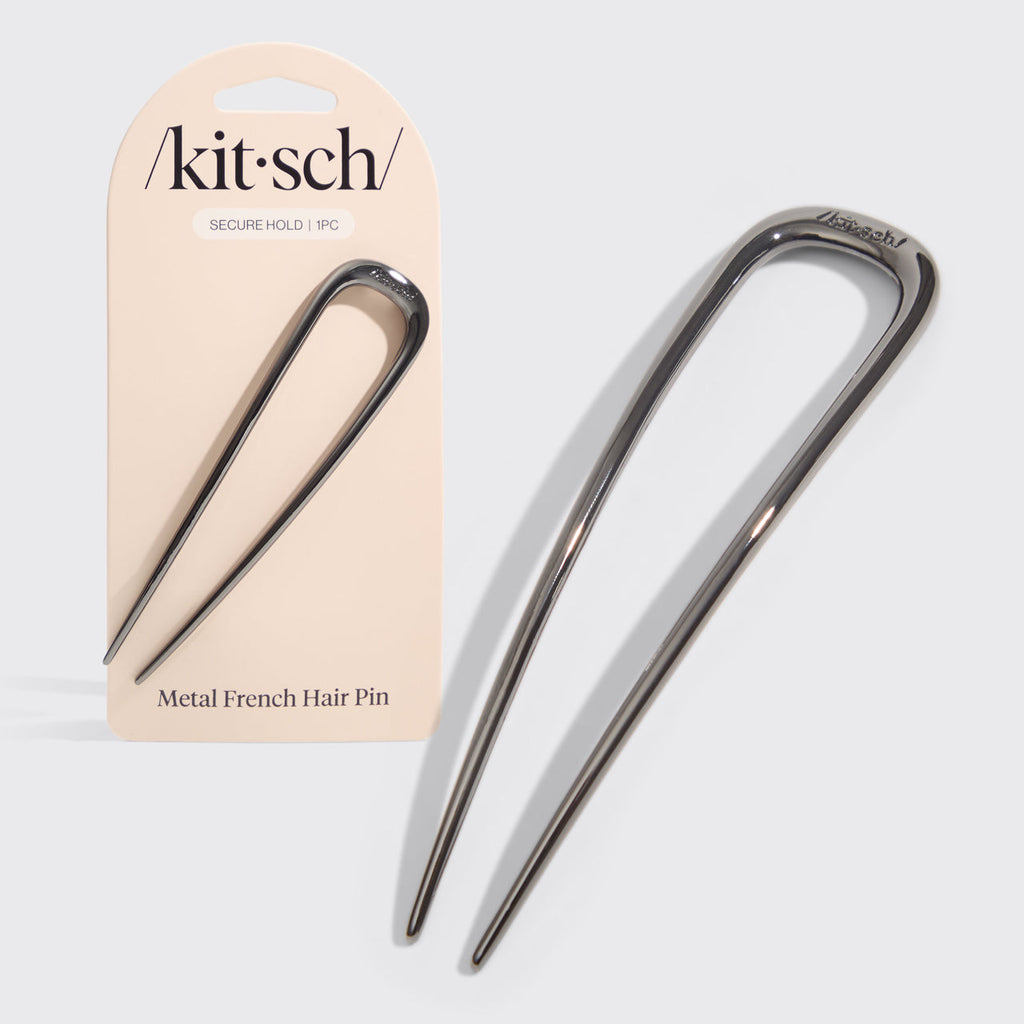 Hematite French Hair Pin - Everyday Essentials