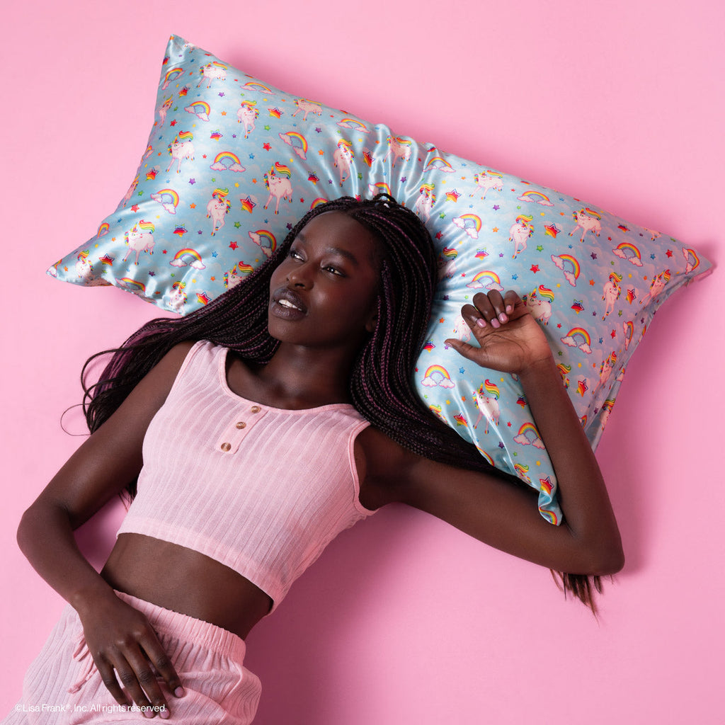 Lisa Frank x Kitsch Satin Pillowcase in MarkieTM - Signature Selection