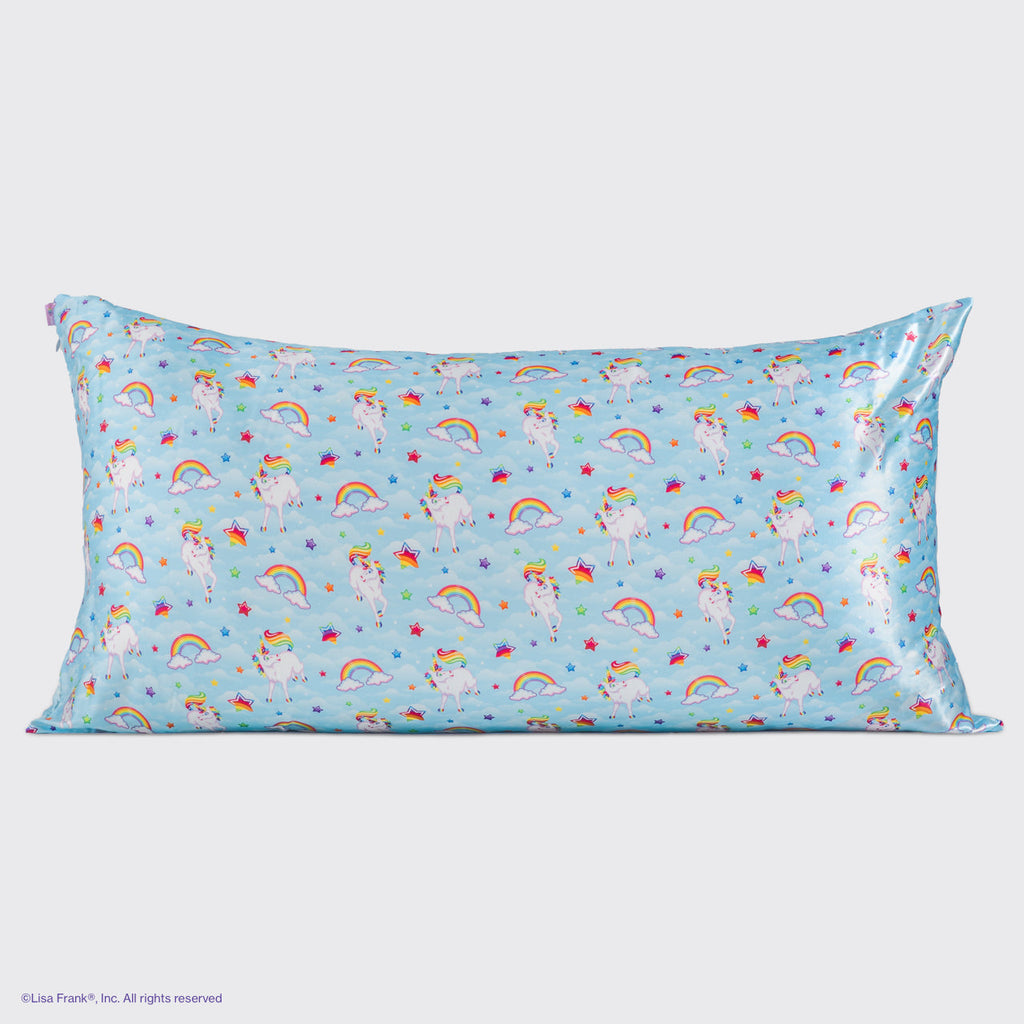 Lisa Frank x Kitsch Satin Pillowcase in MarkieTM - King - Signature Selection