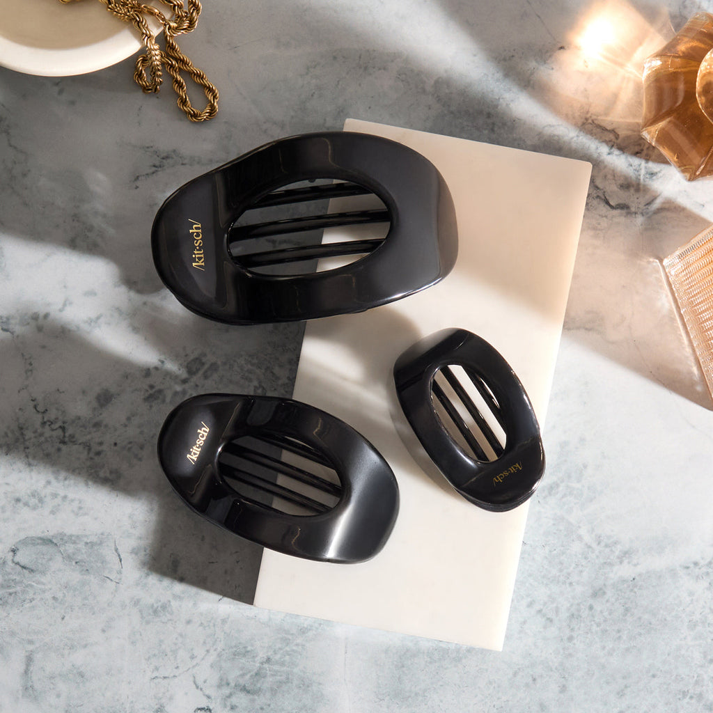 Black Flat Cloud Clip - Small - Curated Collection
