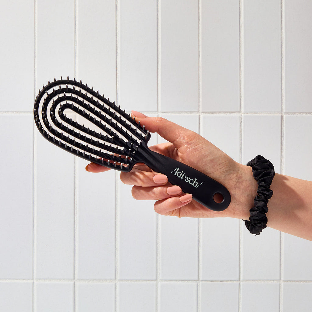 Black Detangling Flexi Brush - Signature Selection