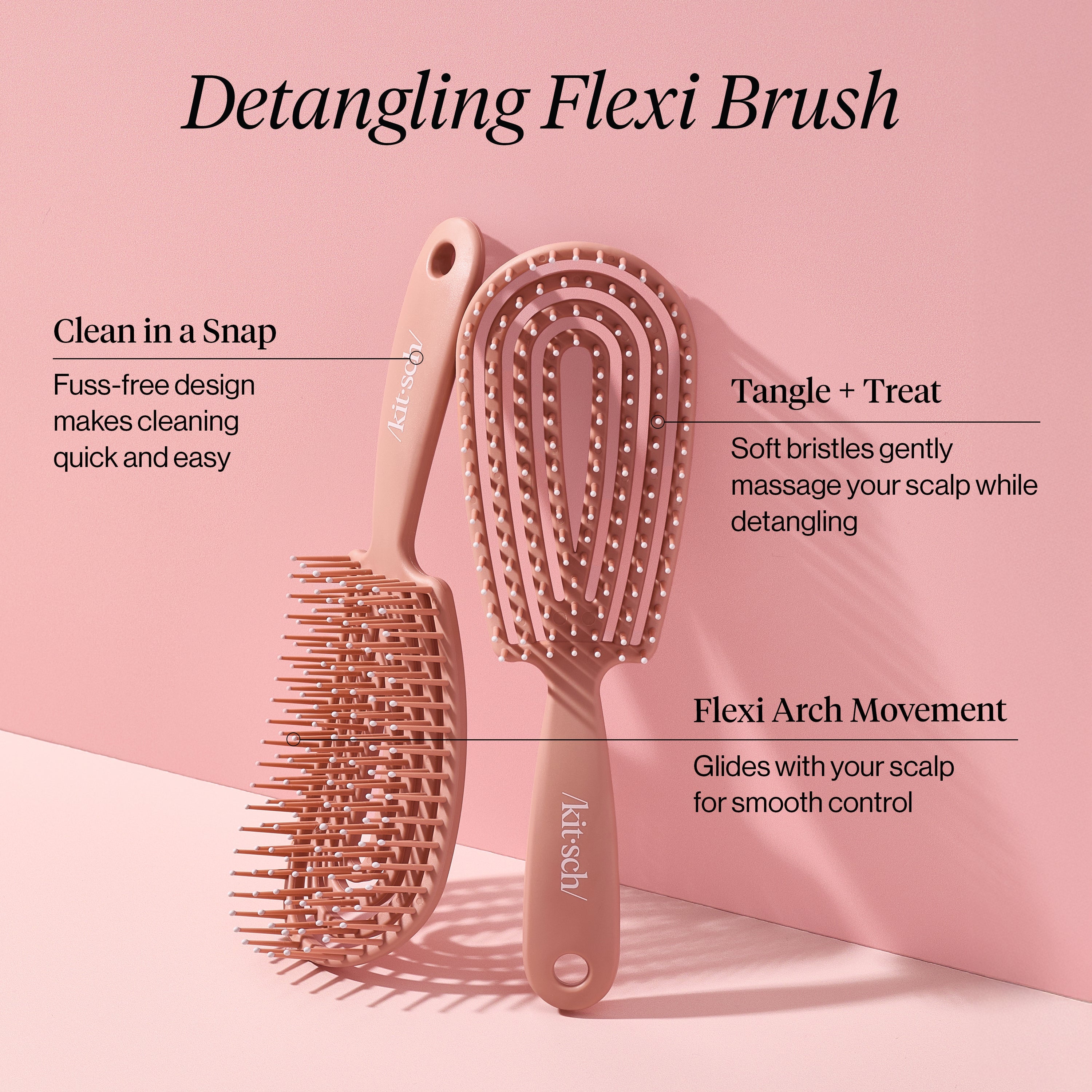 Terracotta Detangling Bundle - Signature Selection