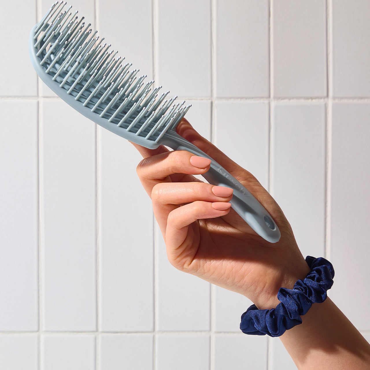 Haze Blue Detangling Flexi Brush - Curated Collection