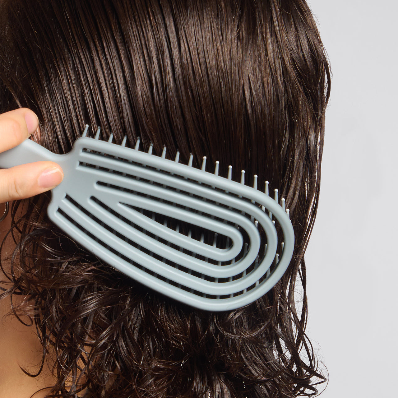 Haze Blue Detangling Flexi Brush - Curated Collection