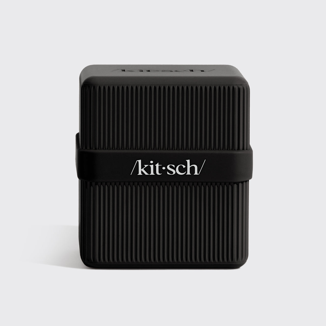 2-Compartment Travel Case - Black - Curated Collection