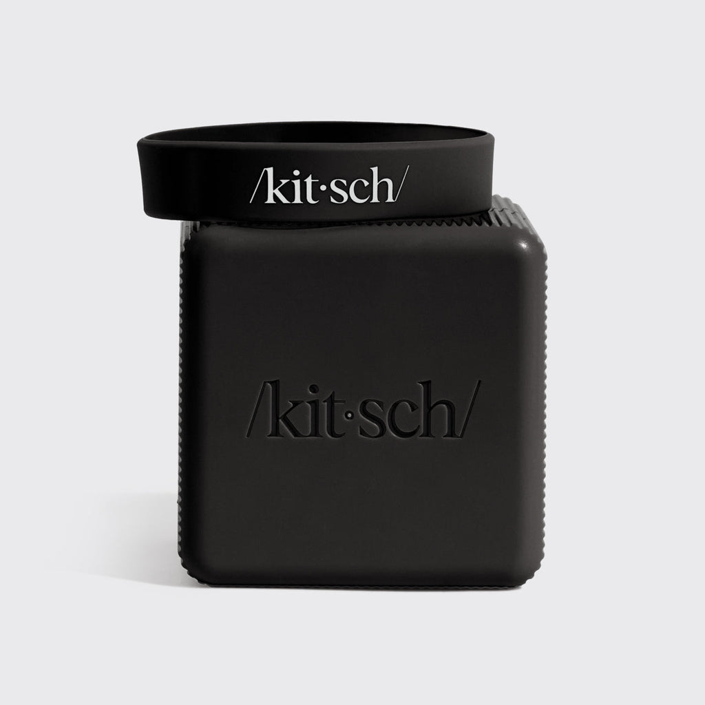 2-Compartment Travel Case - Black - Curated Collection