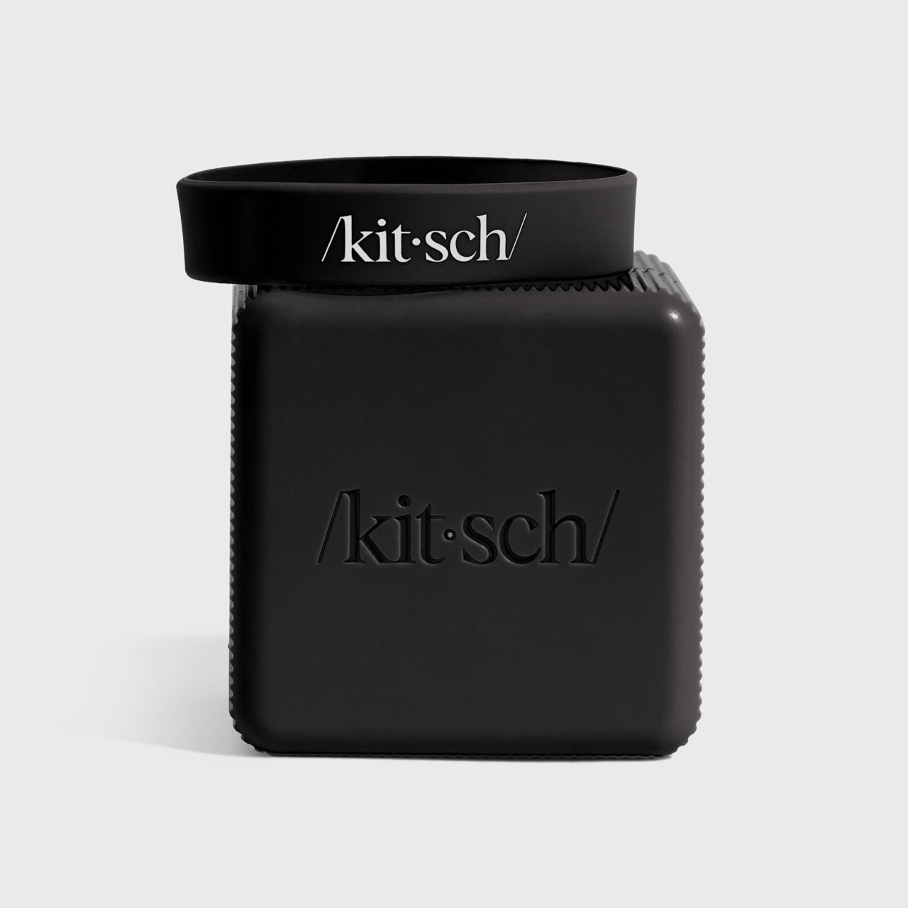 2-Compartment Travel Case - Black - Curated Collection