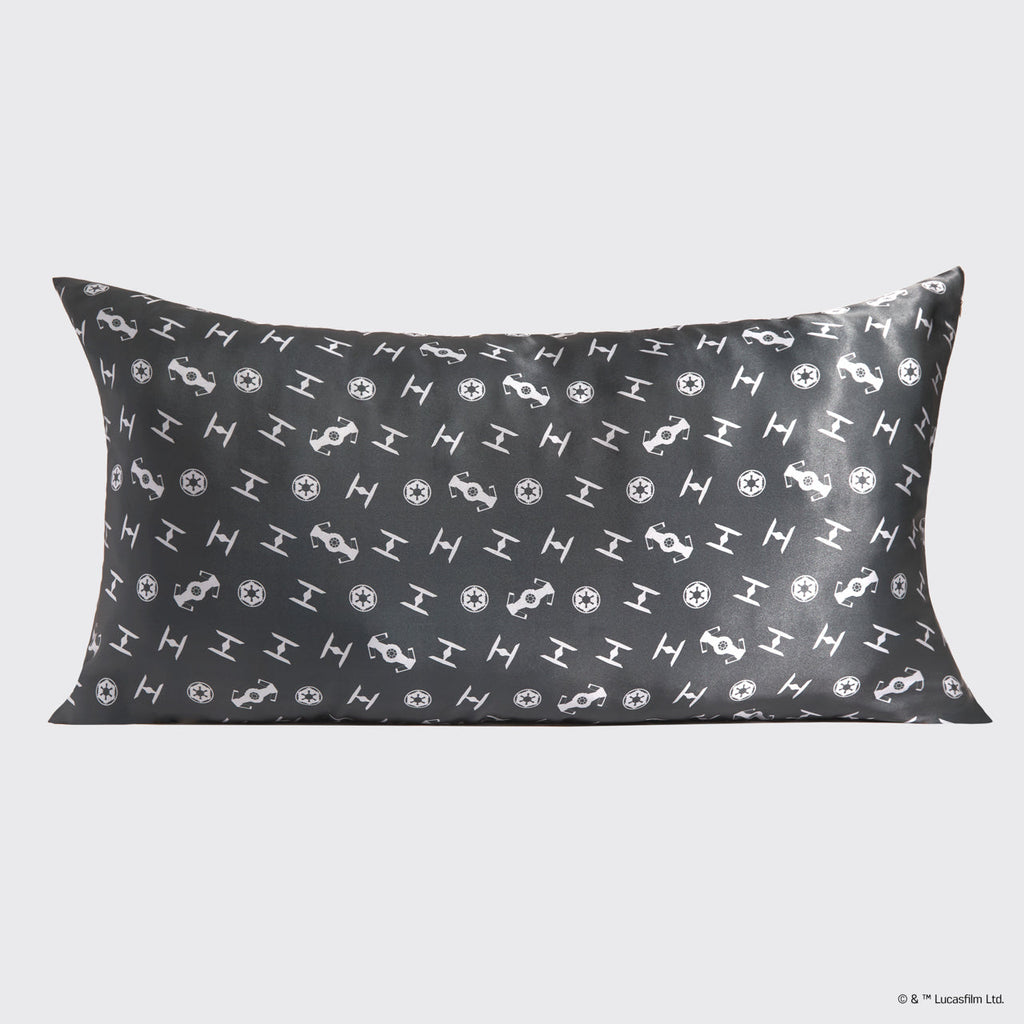 Star WarsTM and Kitsch Satin Pillowcase in Galactic Empire 2 Pack - King - Curated Collection