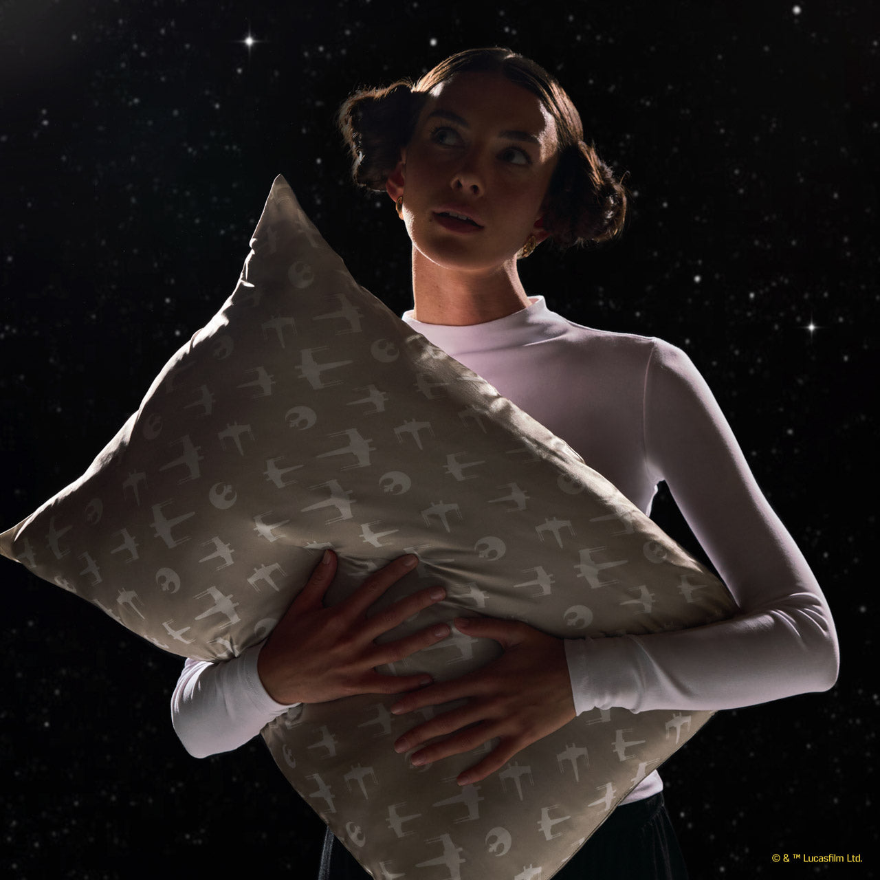 Star WarsTM and Kitsch Satin Pillowcase in Rebel Alliance 4 Pack - Everyday Essentials