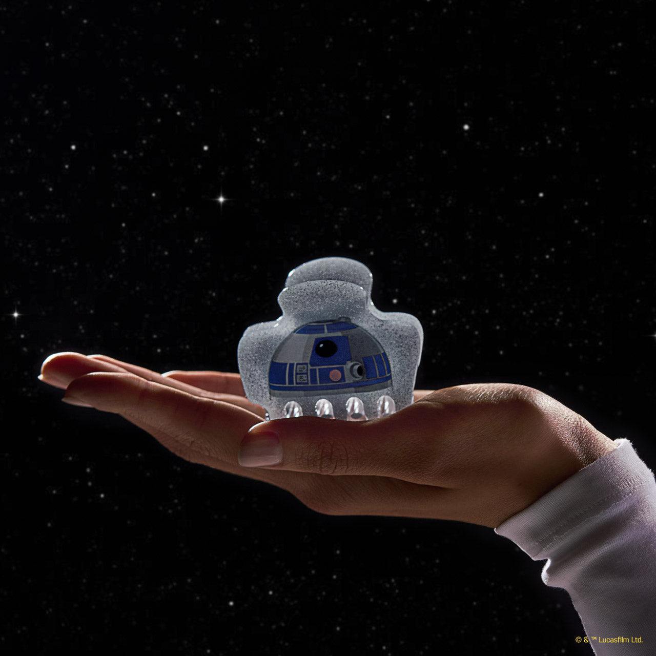 Star WarsTM and Kitsch Glitter Cloud Clip in R2-D2 - Curated Collection