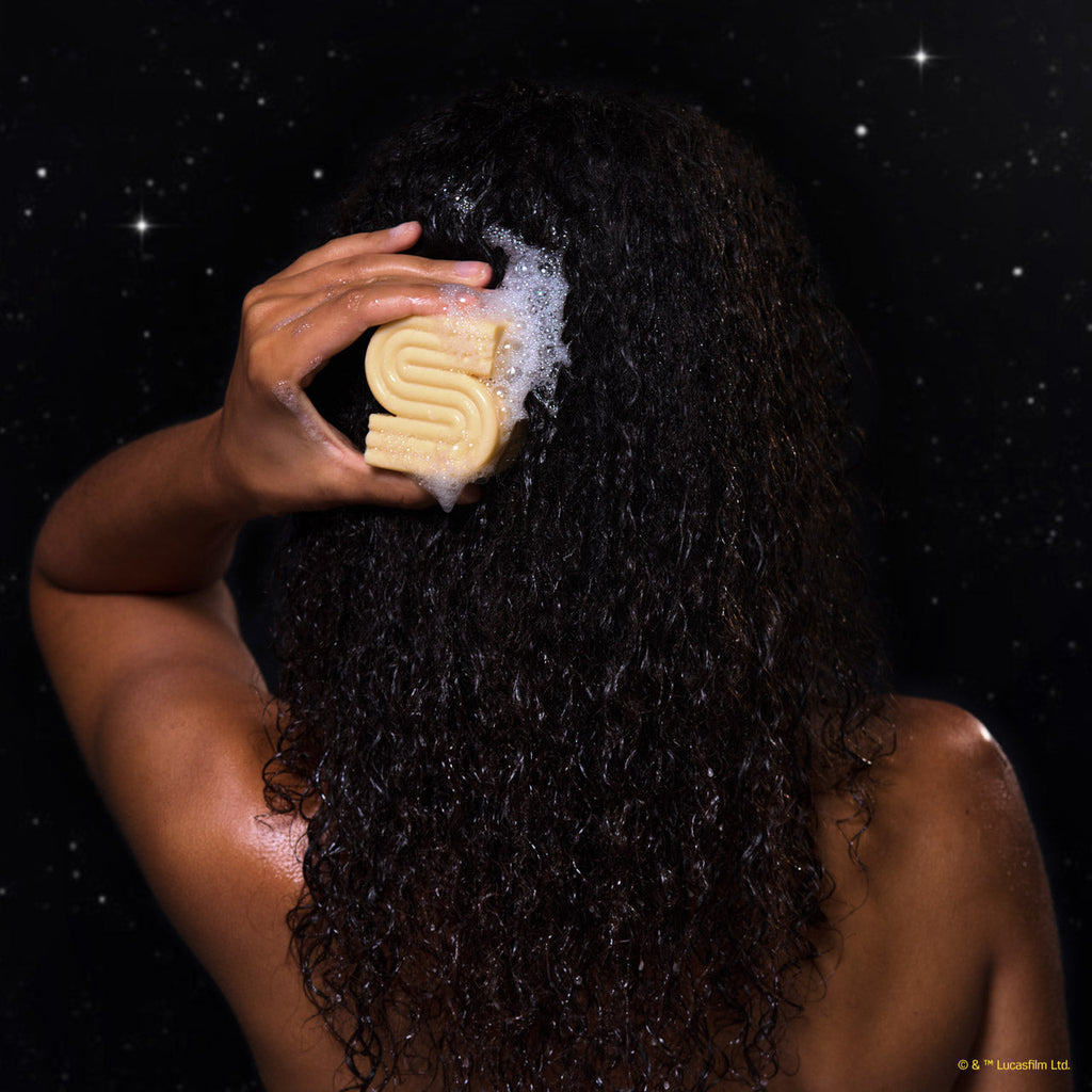 Star WarsTM and Kitsch Rice Water Protein Strengthening Solid Shampoo - C-3PO - Curated Collection
