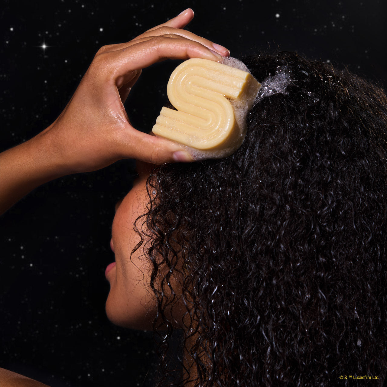 Star WarsTM and Kitsch Rice Water Protein Strengthening Solid Shampoo - C-3PO - Curated Collection