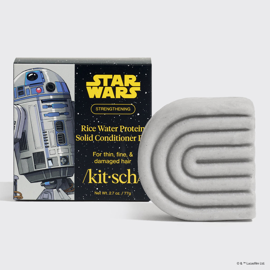 Star WarsTM and Kitsch Rice Water Protein Strengthening Solid Conditioner - R2-D2 - Everyday Essentials