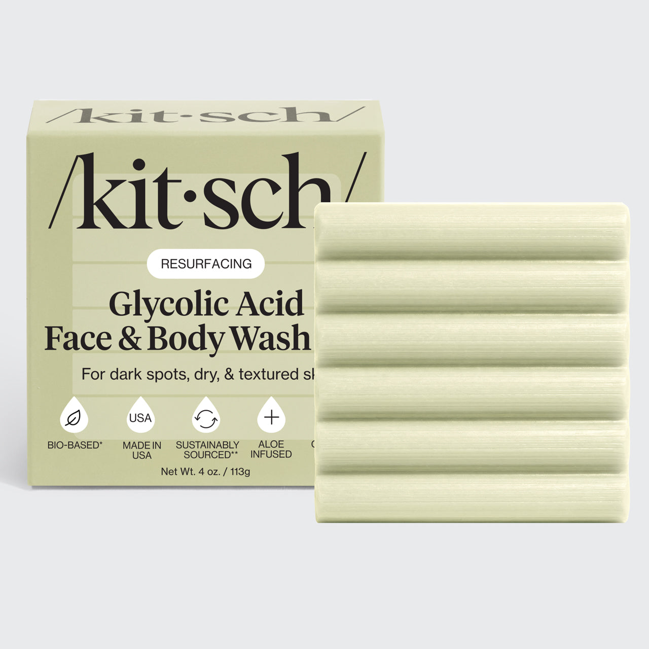 Glycolic Acid Resurfacing Face and Body Wash - Curated Collection