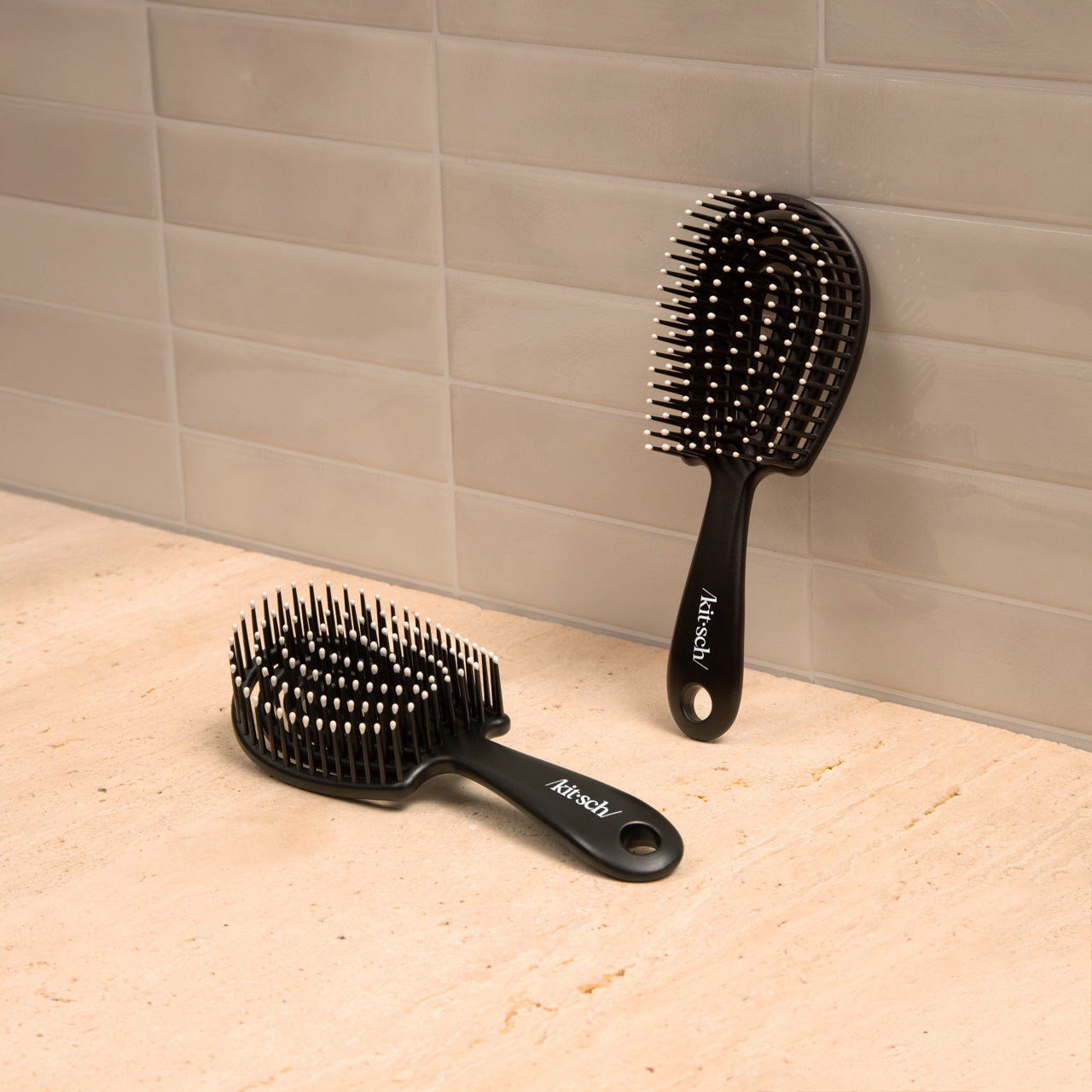 Black Detangling Flexi Brush - Mini - Signature Selection