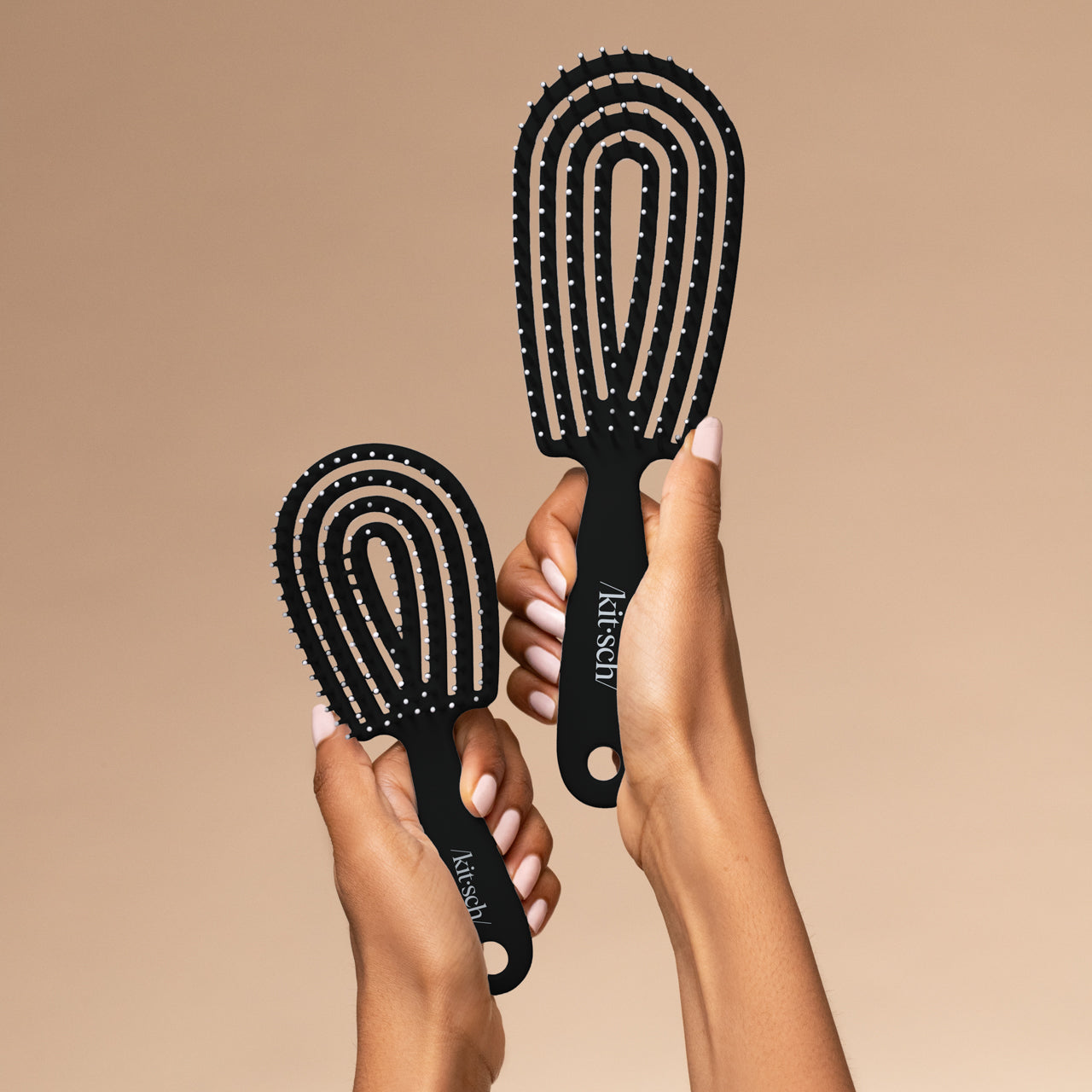 Black Detangling Flexi Brush - Mini - Signature Selection