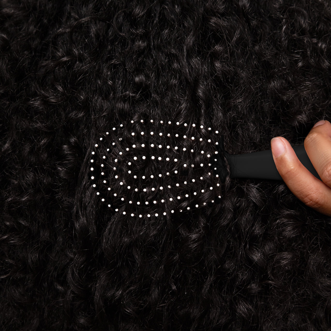 Black Detangling Flexi Brush - Mini - Signature Selection