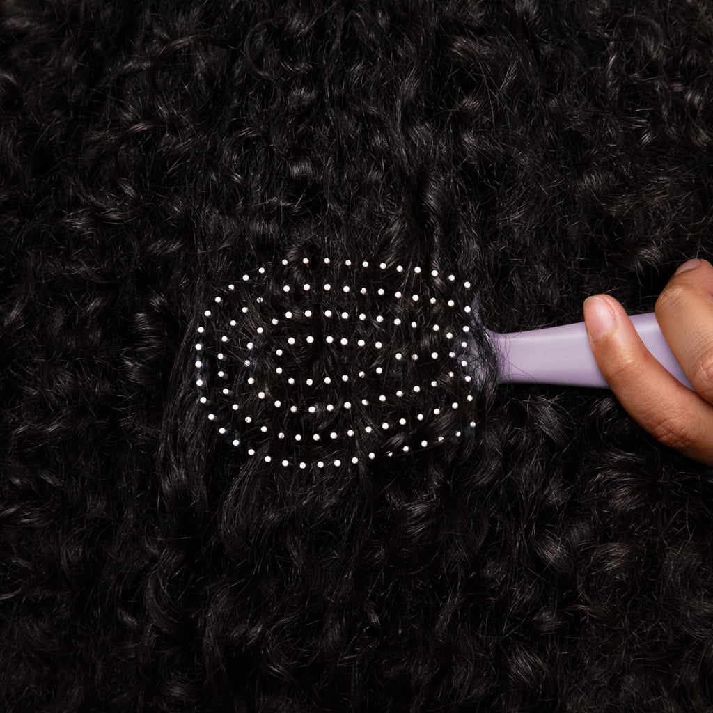 Soft Violet Detangling Flexi Brush - Mini - Everyday Essentials