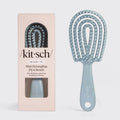 Haze Blue Detangling Flexi Brush - Mini - Curated Collection