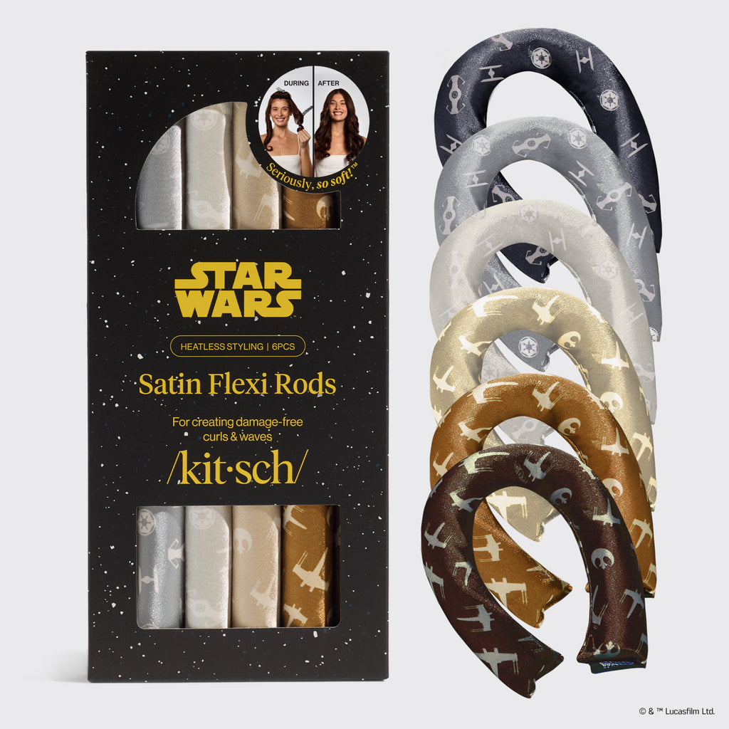 Star WarsTM and Kitsch Satin Flexi Rods - Light Side vs Dark Side - Signature Selection