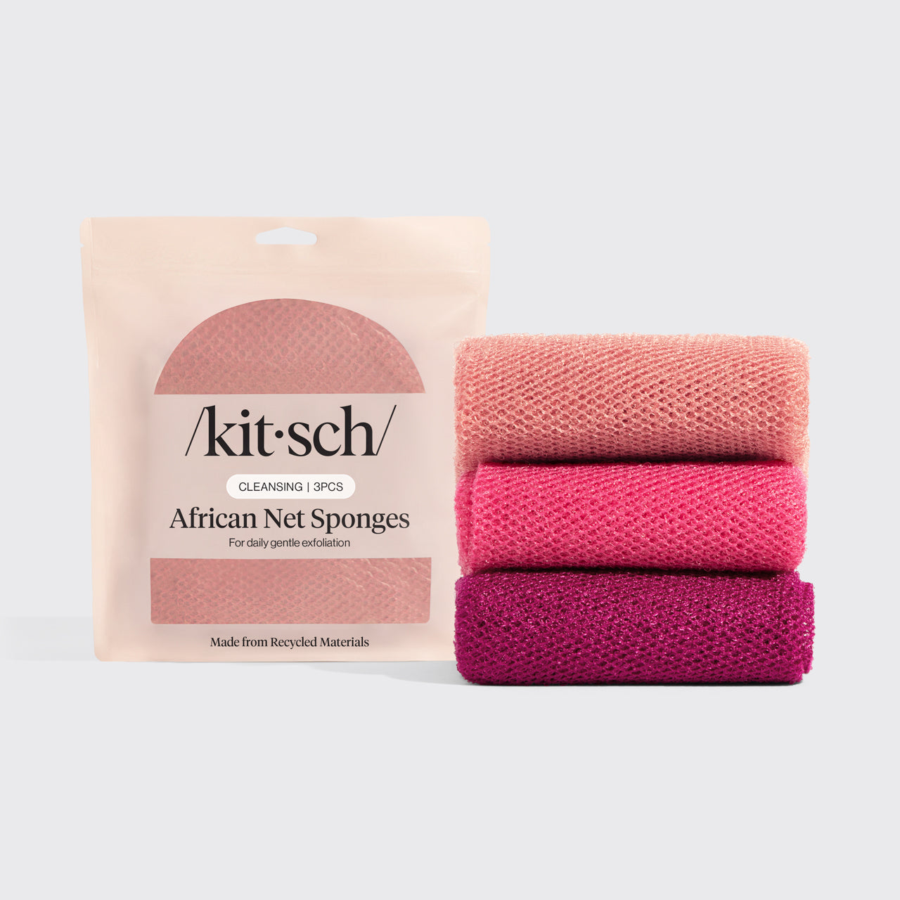 Berry Pink African Net Sponge - Curated Collection