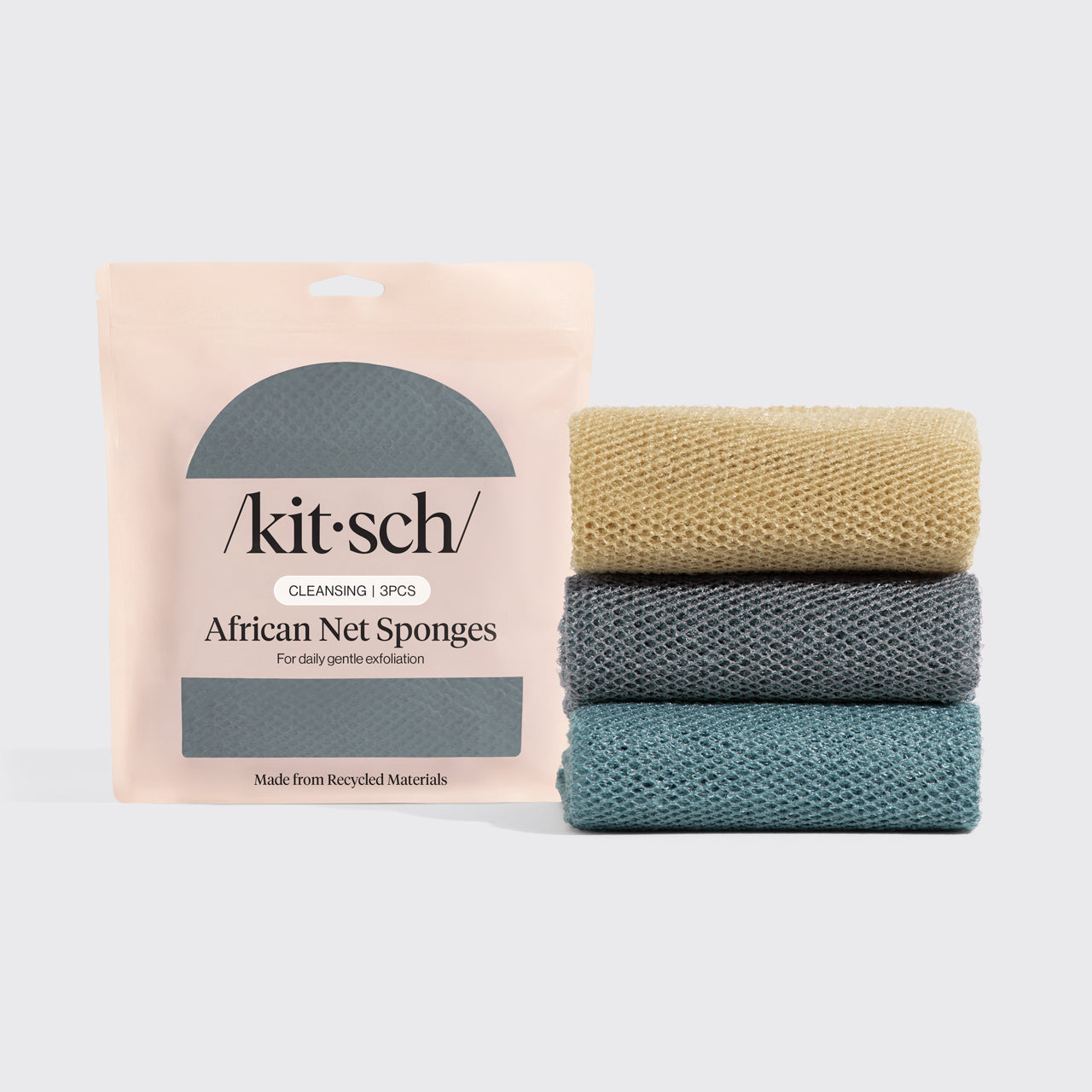 Aqua Grey African Net Sponge - Signature Selection