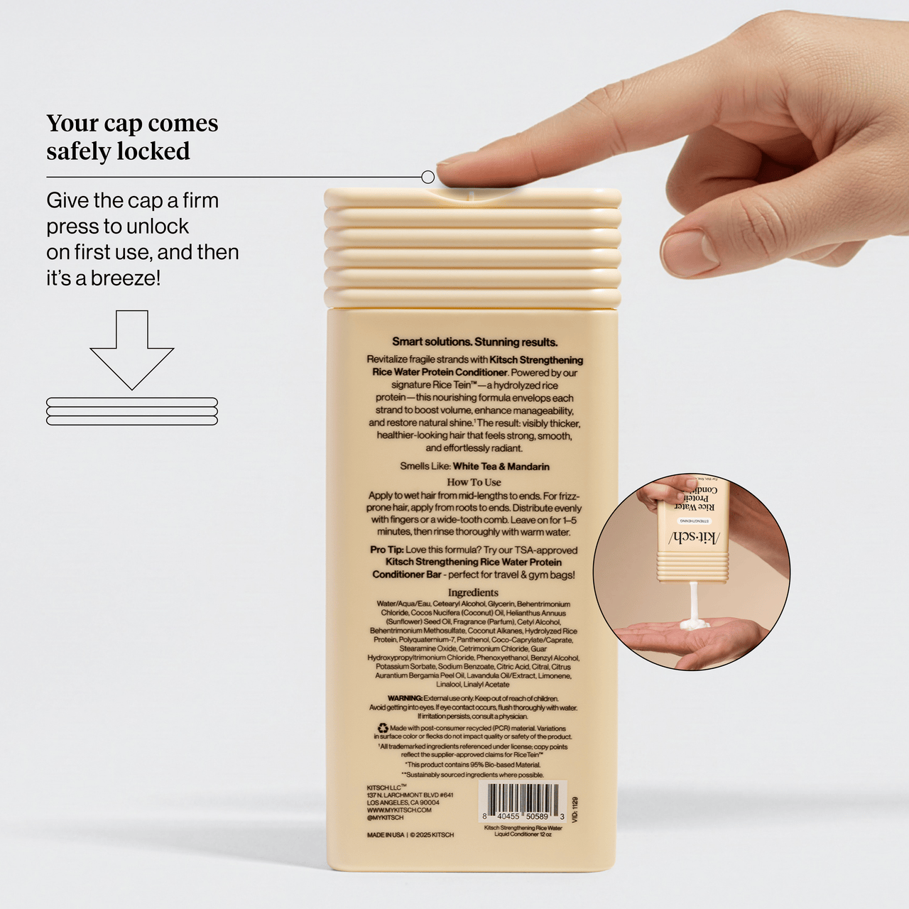 Rice Water Conditioner for Hair Growth - Curated Collection