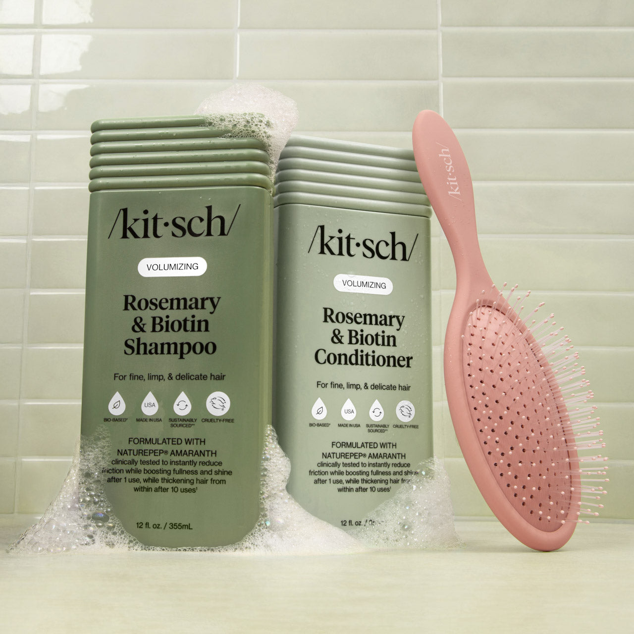 Rosemary and Biotin Volumizing Shampoo and Conditioner Combo - Everyday Essentials