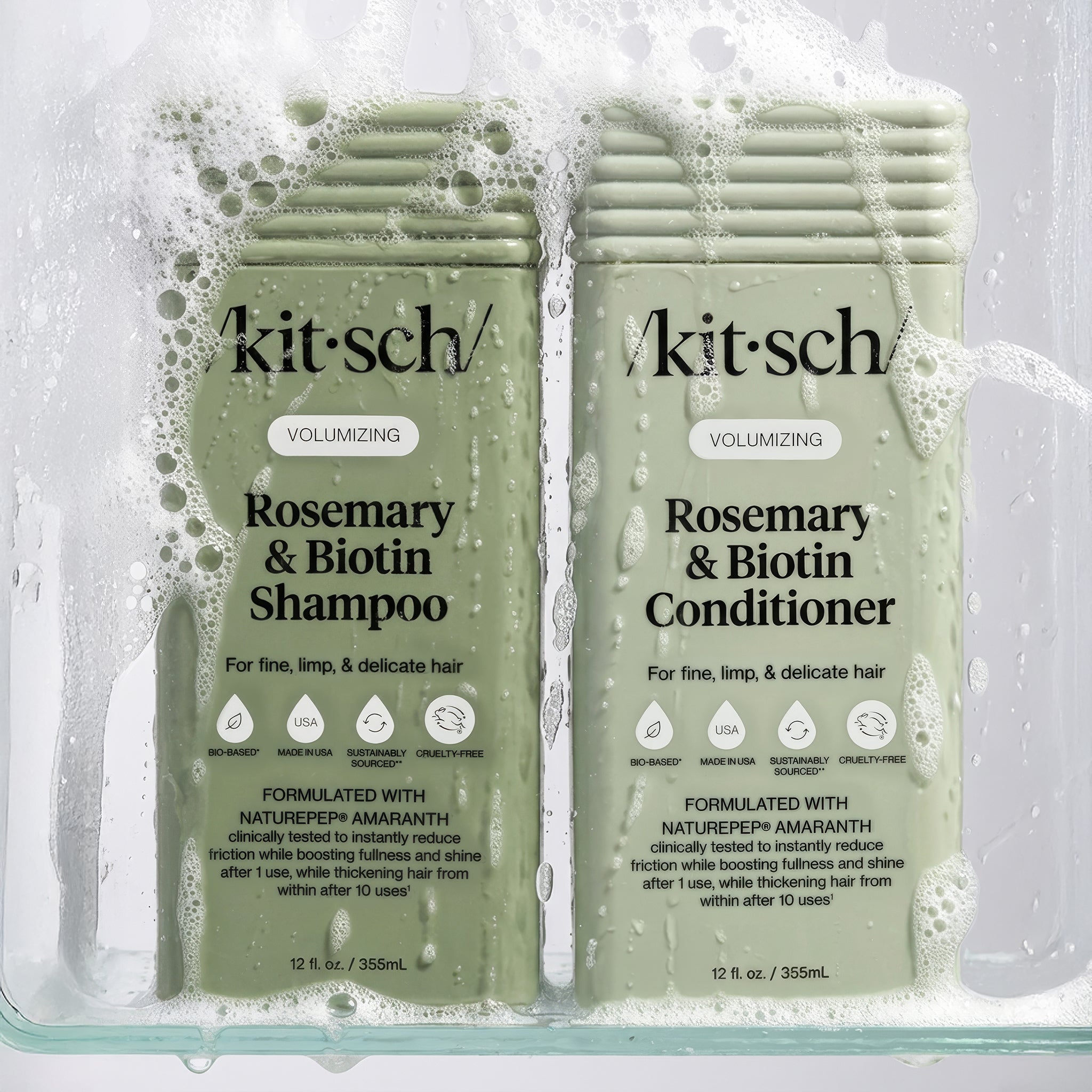 Rosemary and Biotin Volumizing Shampoo and Conditioner Combo - Everyday Essentials