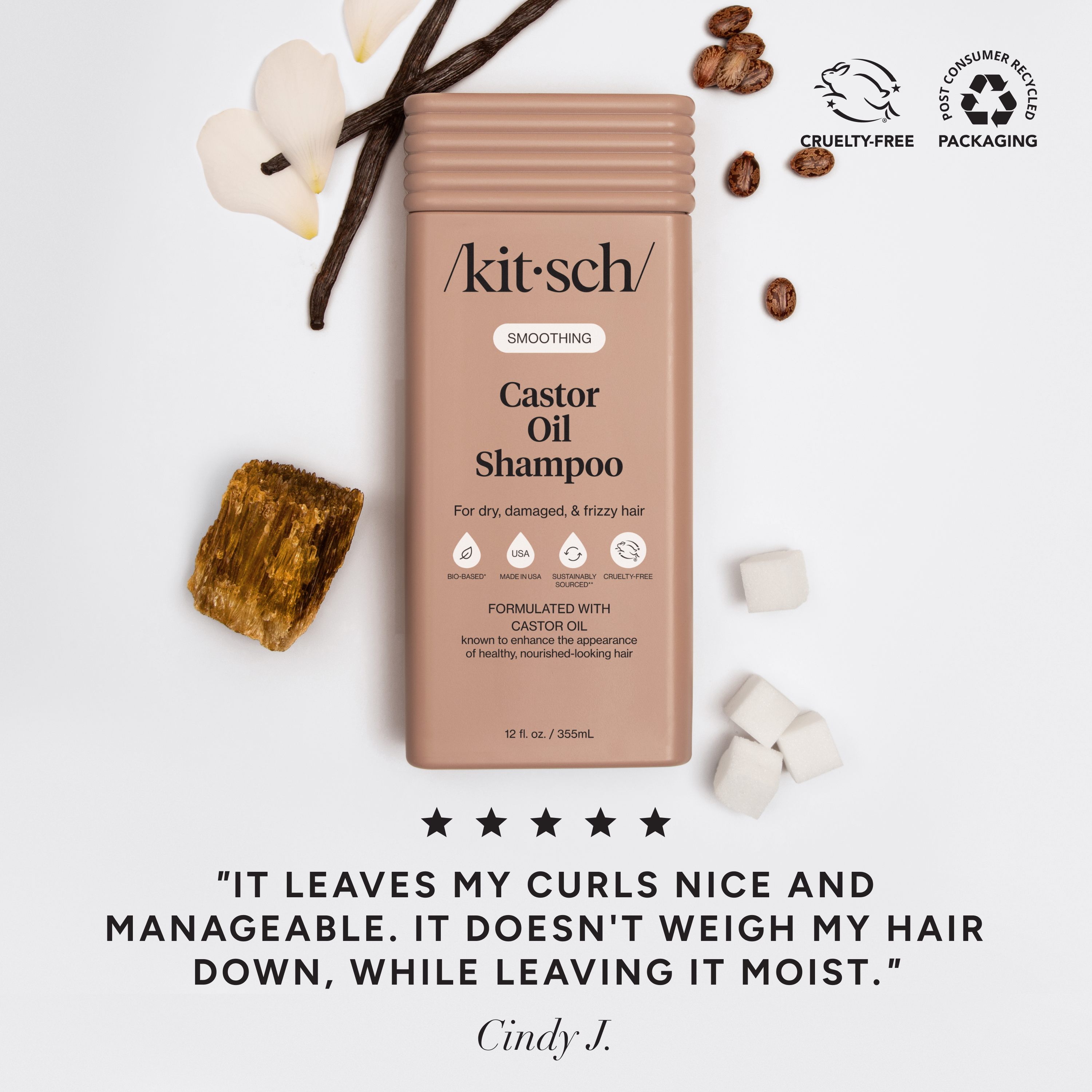 Castor Oil Nourishing Shampoo - Everyday Essentials